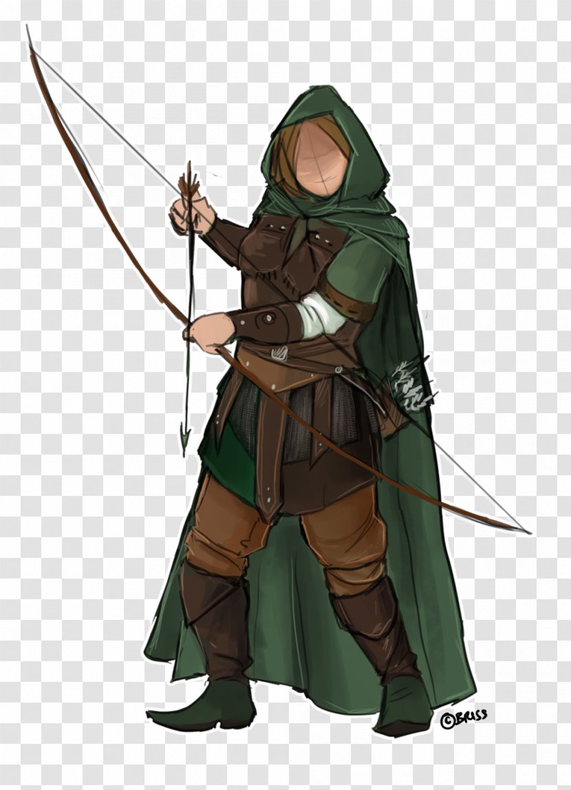 Costume Design Ranged Weapon Robe Spear - Cold Transparent PNG