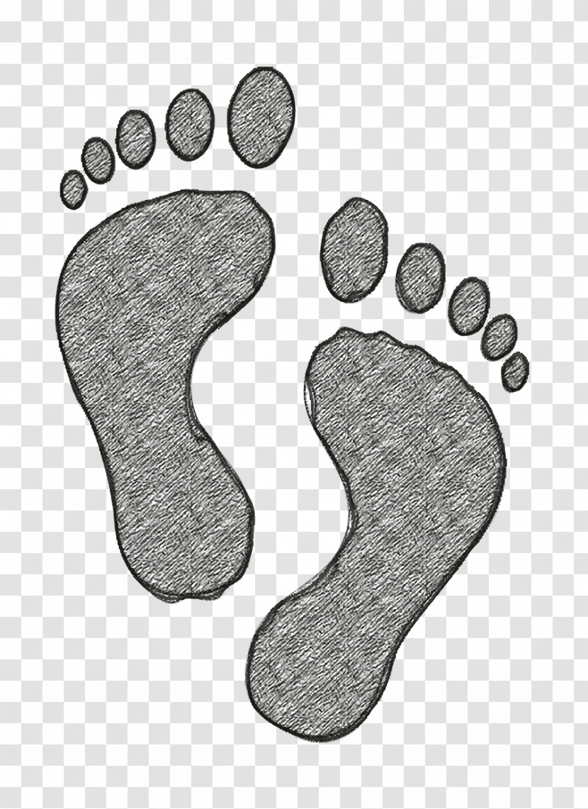 Feet Icon Body Parts Icon Human Footprints Icon Transparent PNG