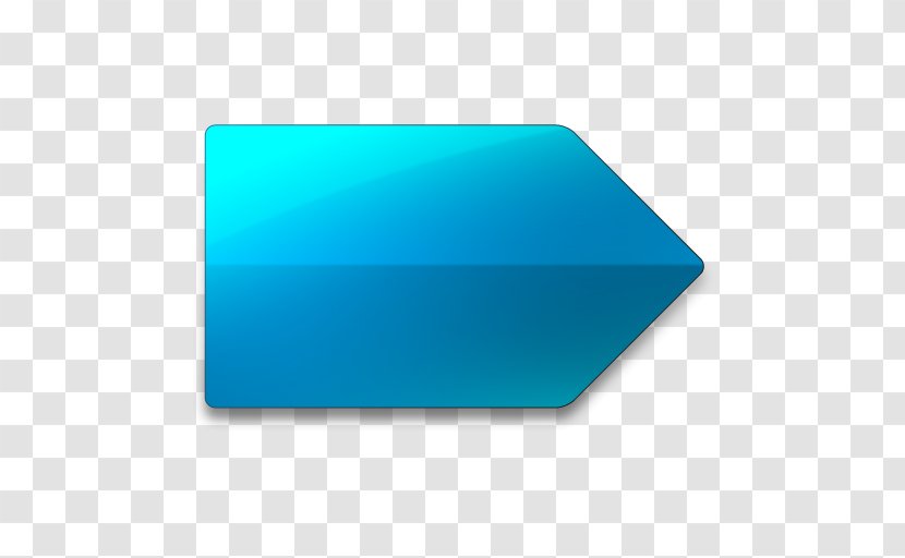 Arrow Blue Icon - Electric - Oversized Exquisite Web Page Toolbar Transparent PNG