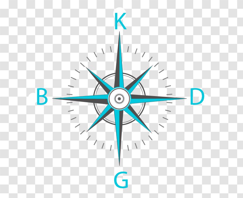 Compass North - Diagram Transparent PNG