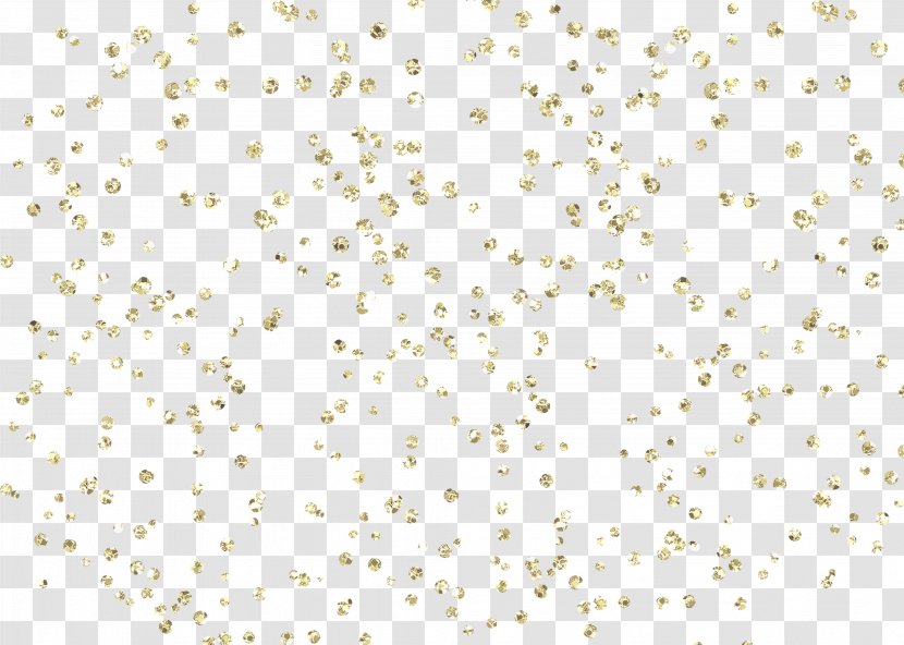 Paper Wallpaper - Point - Gold Confetti Floating Material Transparent PNG