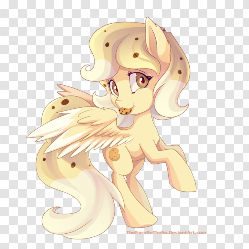 Horse Fairy Cartoon Figurine - Like Mammal - Chocolate Chips Transparent PNG