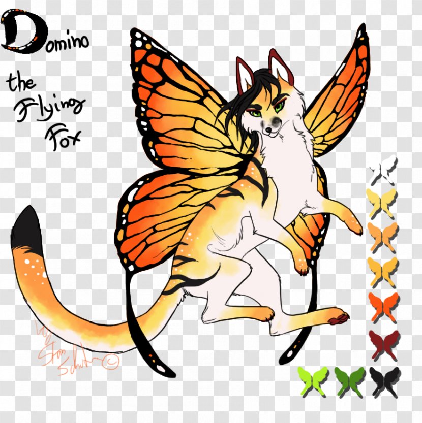Insect Cartoon Legendary Creature Clip Art - Wing - Flying Fox Transparent PNG