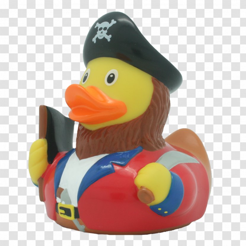 Rubber Duck Natural Toy - Piracy Transparent PNG