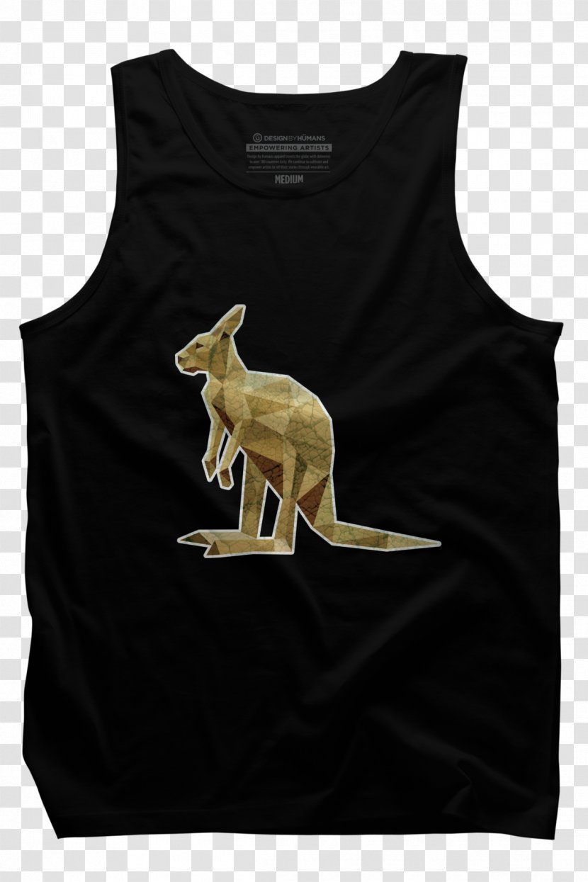 T-shirt Clothing Sleeveless Shirt Outerwear - Sleeve - Kangaroo Transparent PNG