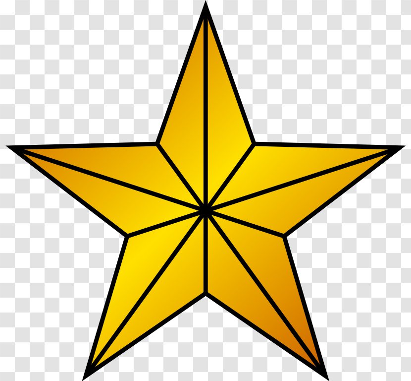 Star Logo Royalty-free Clip Art - Military - Gold Stars Transparent PNG
