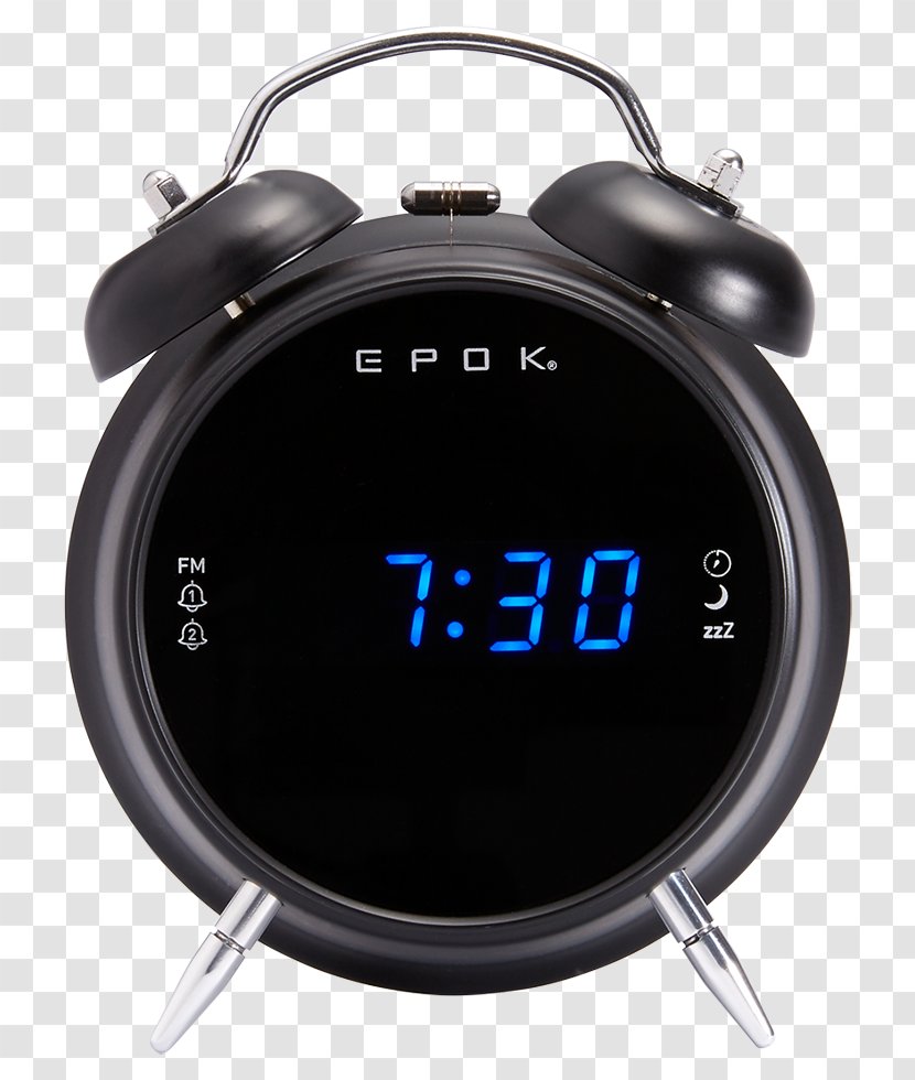 Alarm Clocks Radio Broadcasting Clockradio Clock - Device - Round Led Transparent PNG
