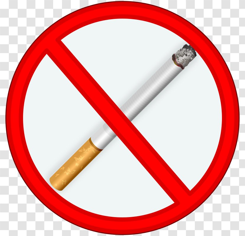 Stop Sign Clip Art - Area - No Smoking Transparent PNG
