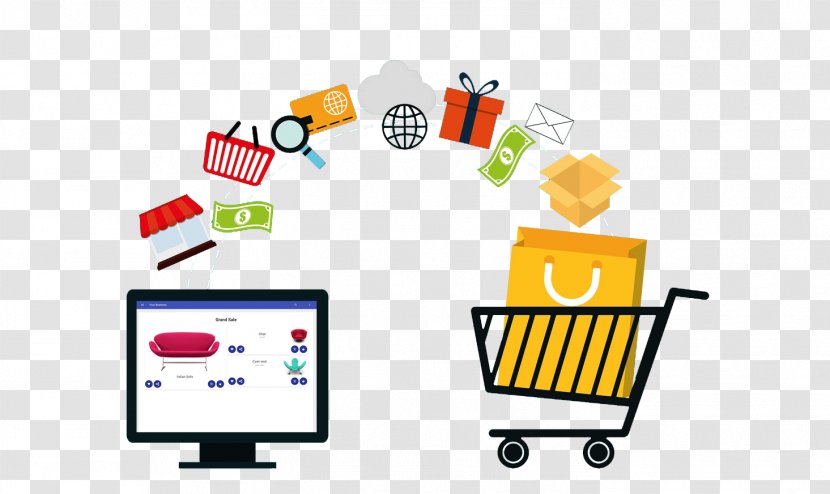 Online Shopping E-commerce Retail Product Sales - Electronic Business - Diagram Transparent PNG