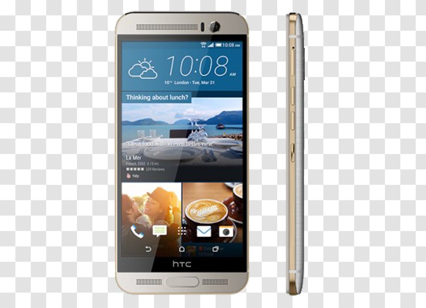HTC One M9 10 Android Smartphone - Mobile Phone Transparent PNG