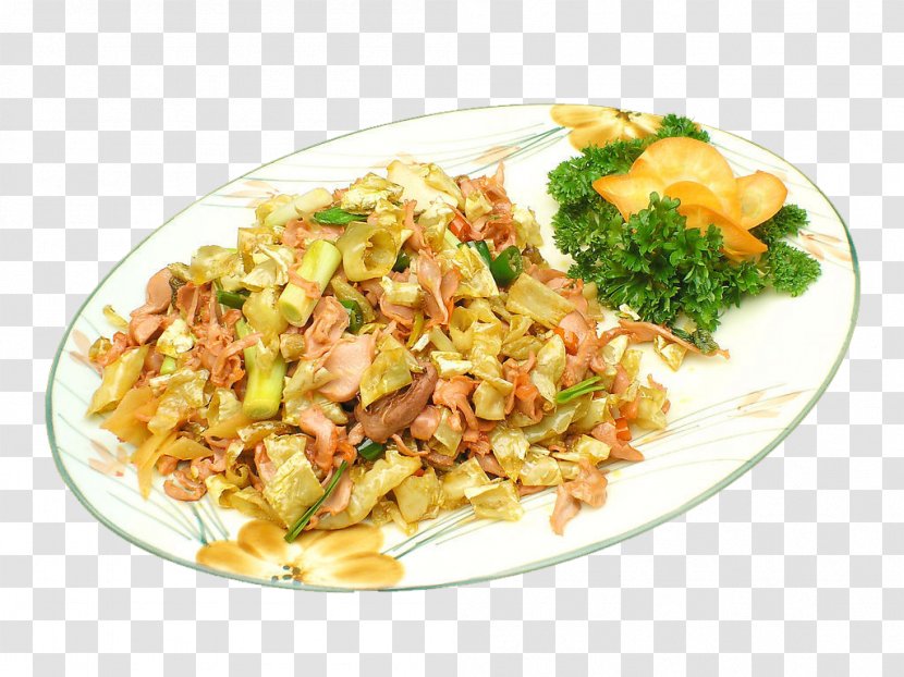 Fried Rice Chicken Pad Thai Cuisine Red Cooking - White Pepper Gizzard Transparent PNG