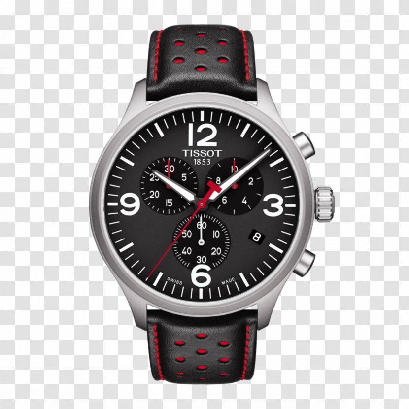 Le Locle Tissot Chrono XL Chronograph Watch - Herren Trace Transparent PNG