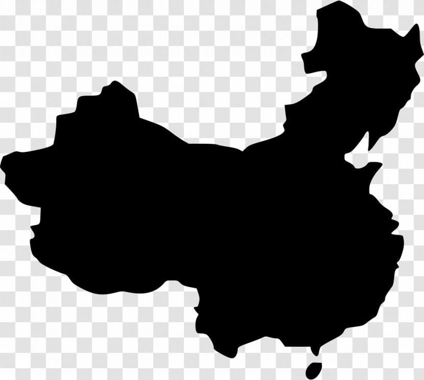 Northwest China Map Transparent PNG