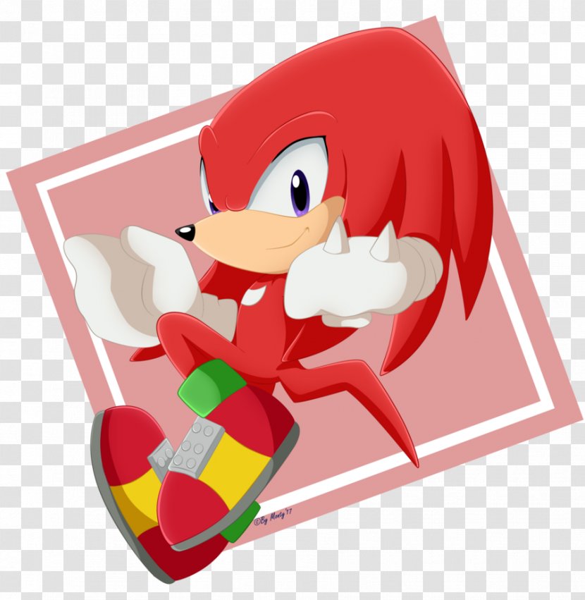 Knuckles The Echidna DeviantArt Artist Illustration - Flower - Goodness Transparent PNG