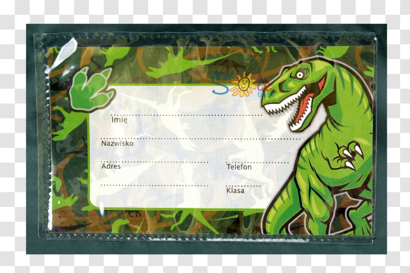 Ransel Text Amphibian Picture Frames - DINOZAUR Transparent PNG