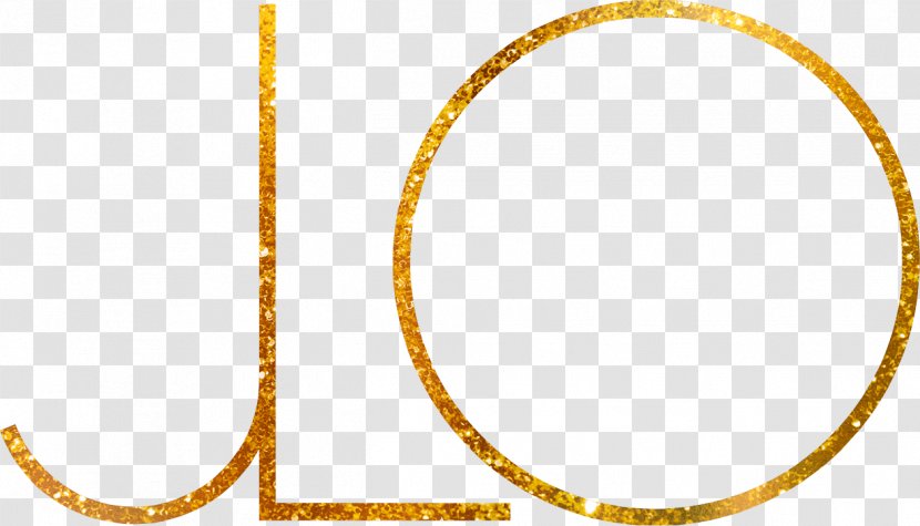 Body Jewellery Font - Yellow Transparent PNG