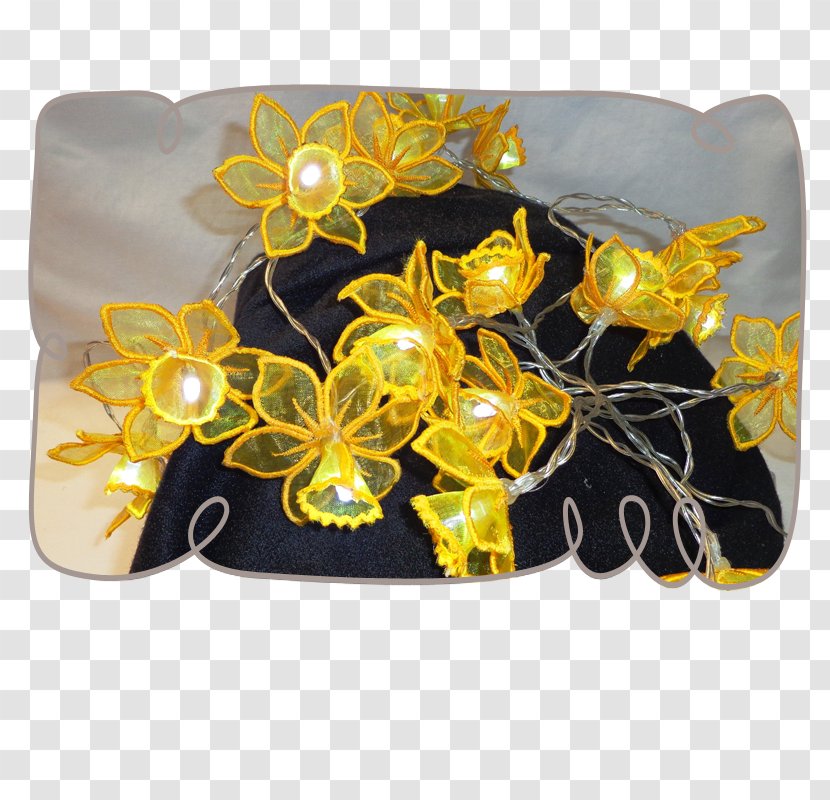 Insect Pollinator Membrane - Yellow - Fairy Lights Transparent PNG