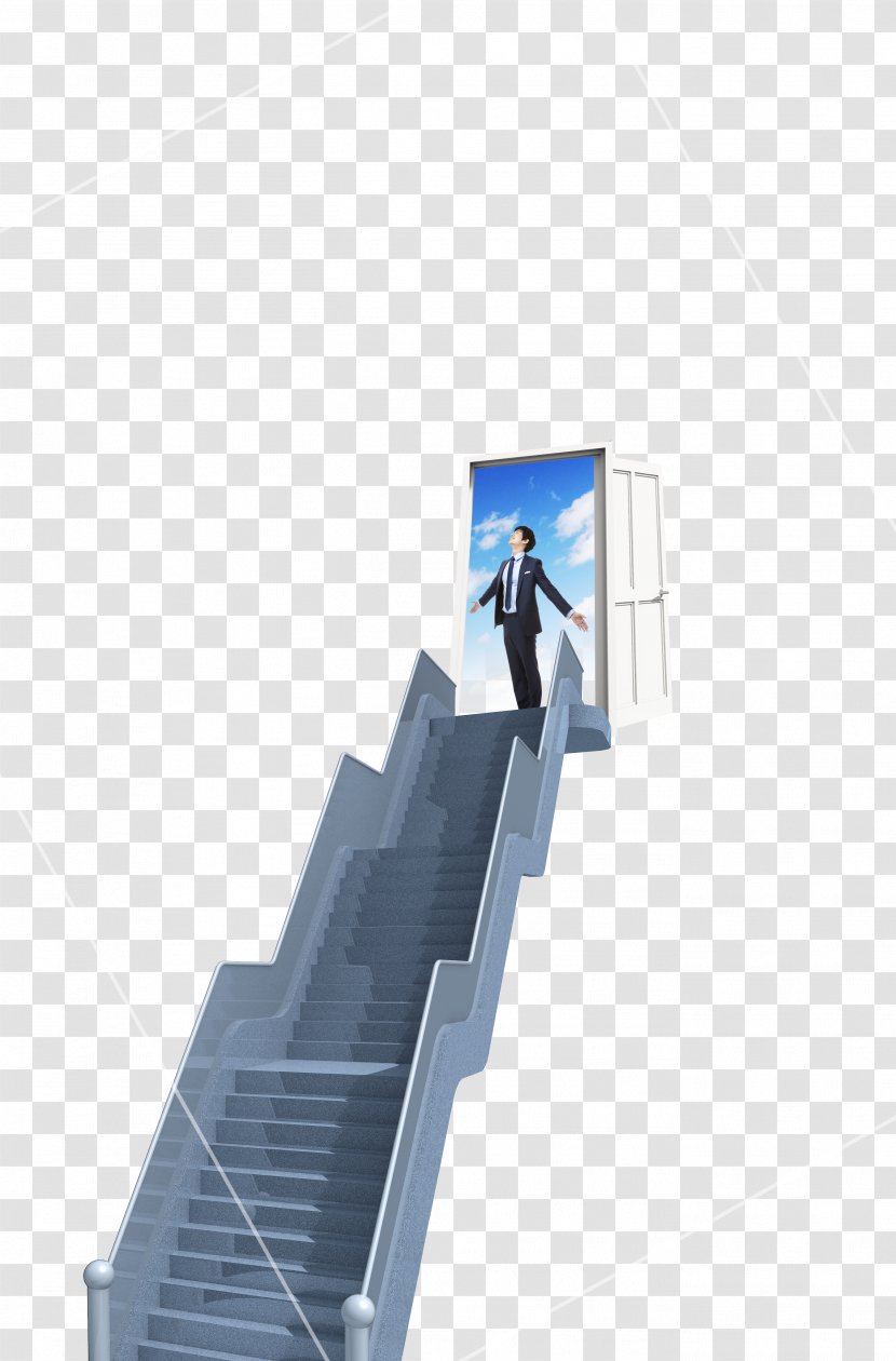 Commerce Businessperson Poster - Roof - Successful Business Man Standing In The Door Transparent PNG