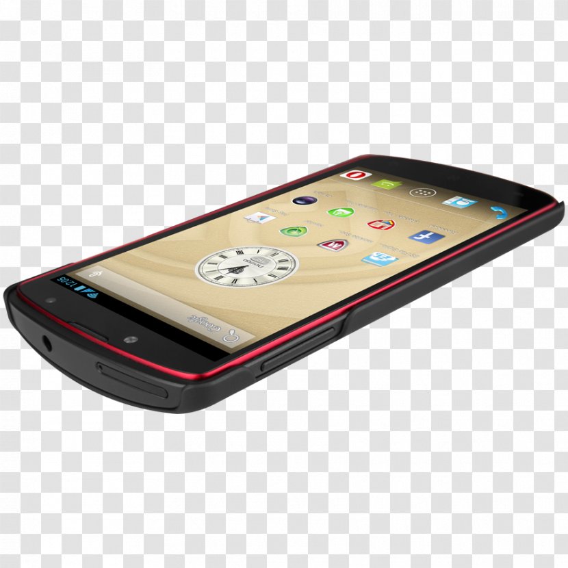 Smartphone Prestigio MultiPhone 7500 IPhone 5 Wi-Fi WiMAX - Portable Communications Device Transparent PNG