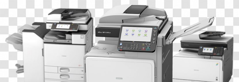 Multi-function Printer Ricoh Printing Photocopier - Dots Per Inch - Outsourcing Transparent PNG