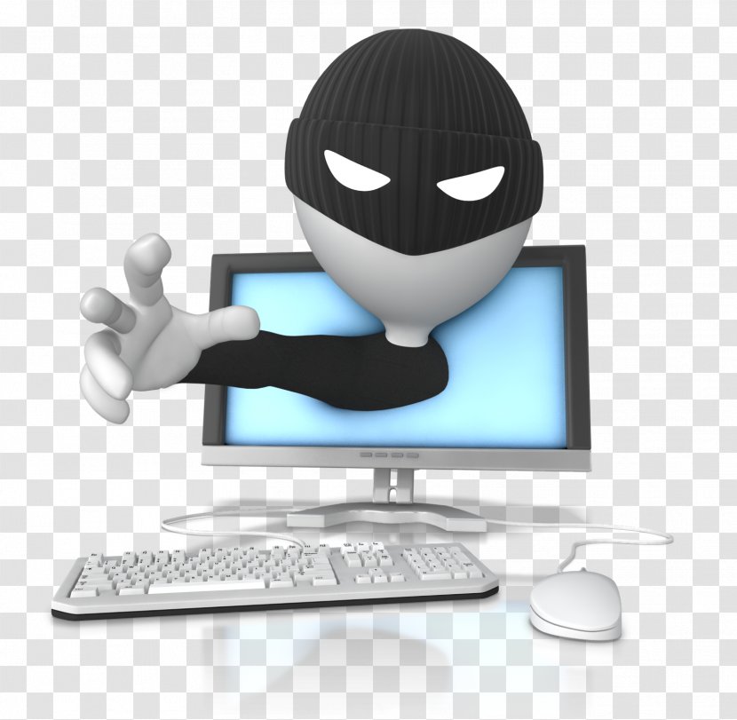 Computer Security Malware Clip Art - Hacker - Thief Transparent PNG