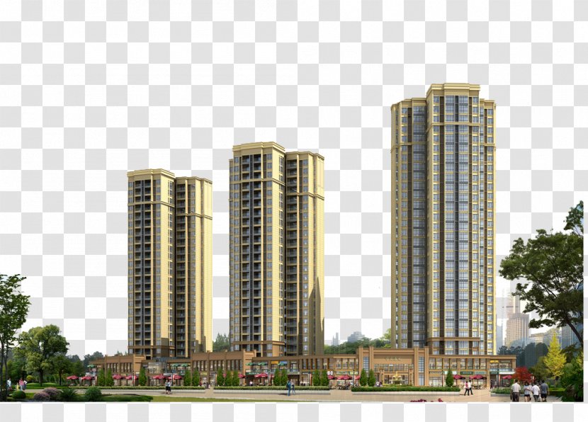 Condominium Skyscraper Apartment Real Estate - Property Developer - High-rise Residential Transparent PNG