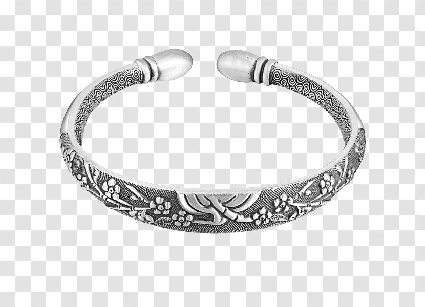 Bracelet Bangle Silver Chrome Hearts Chain - Prayer Beads Transparent PNG