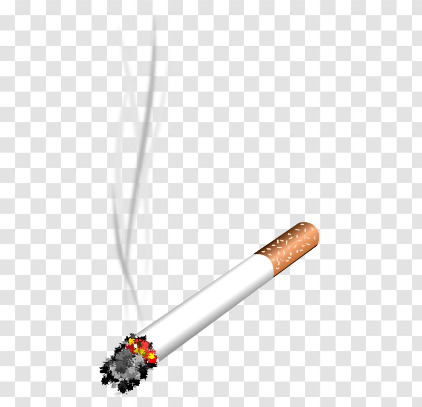 Cigarette Tobacco Smoking Clip Art - Vector Transparent PNG