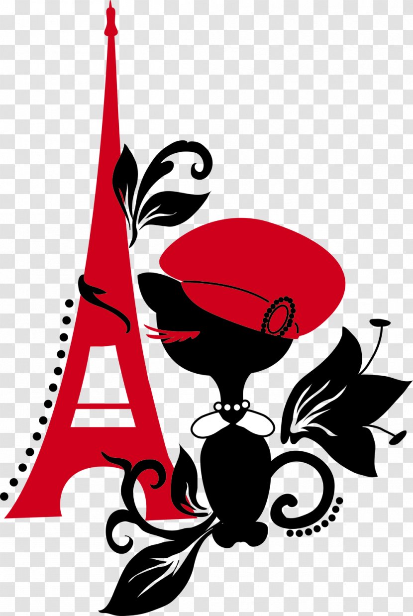 Paris Cat Clip Art - Drawing Transparent PNG