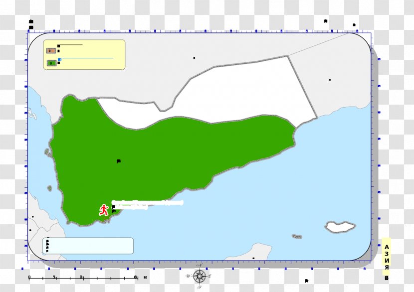Mutawakkilite Kingdom Of Yemen Arab Republic Nordjemen Aden Protectorate - Region - Old Map Transparent PNG
