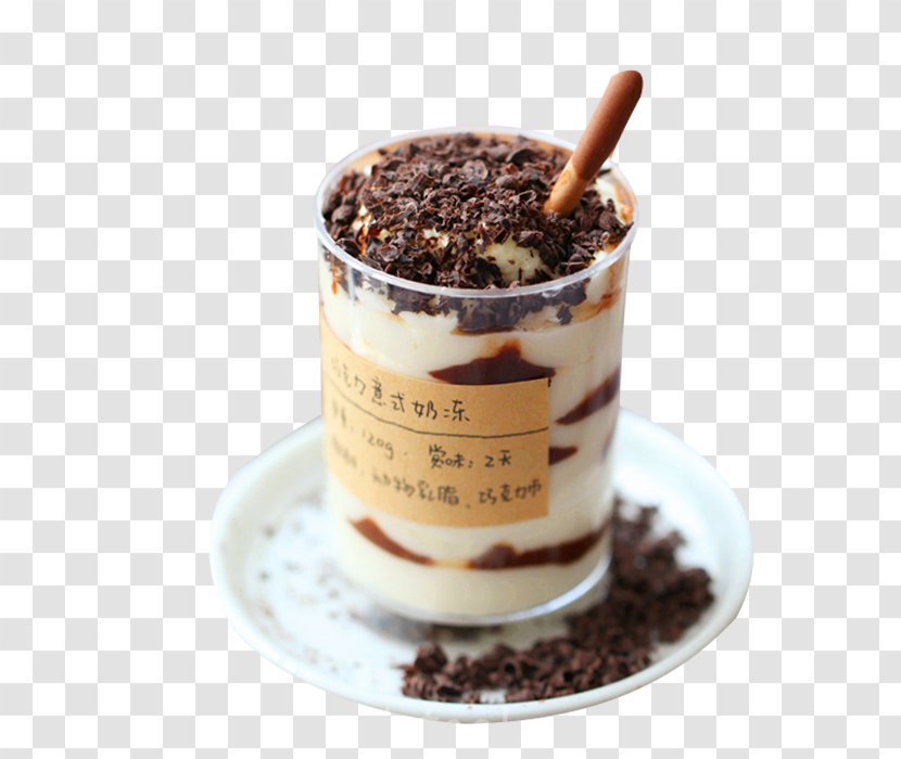 Tea Serradura Cup Pudding - Chocolate Tasting Wood Chaff Transparent PNG