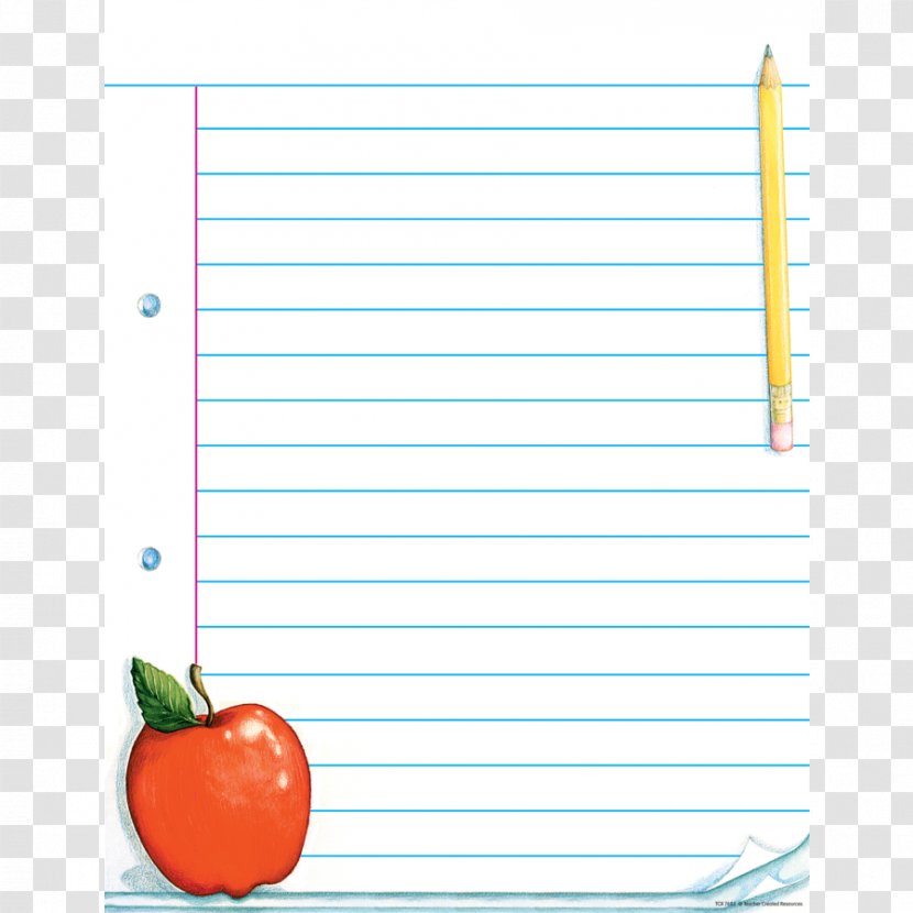 Paper Chart Table Teacher Notebook - Education - Notes Material Transparent PNG