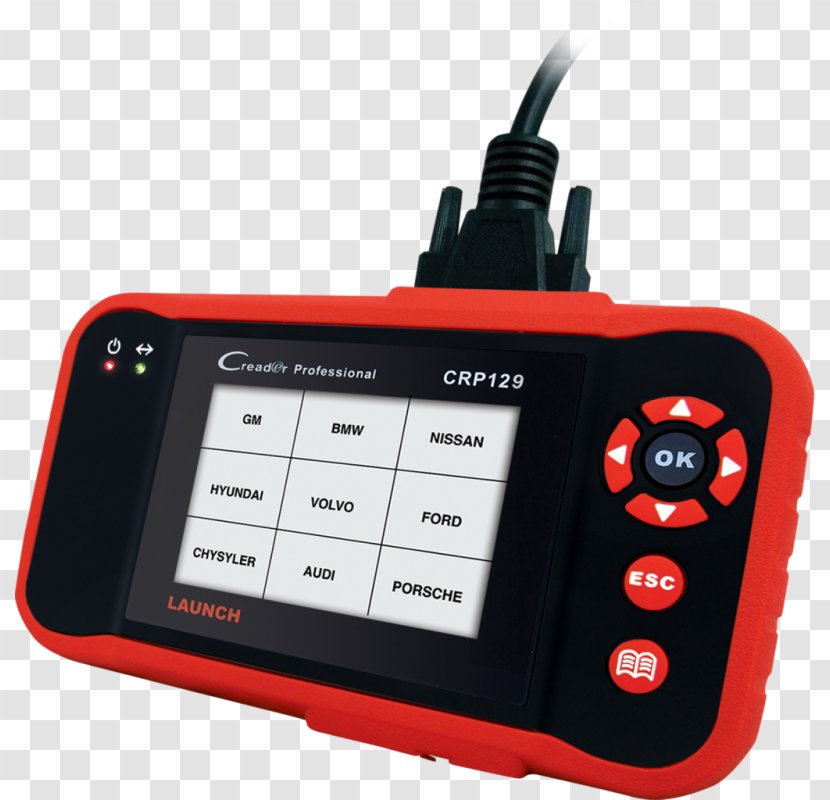 Car Scan Tool Launch Tech USA Creader Professional 129 - Onboard Diagnostics - LAU301050232 On-board OBD-II PIDsLaunch Scanner Transparent PNG