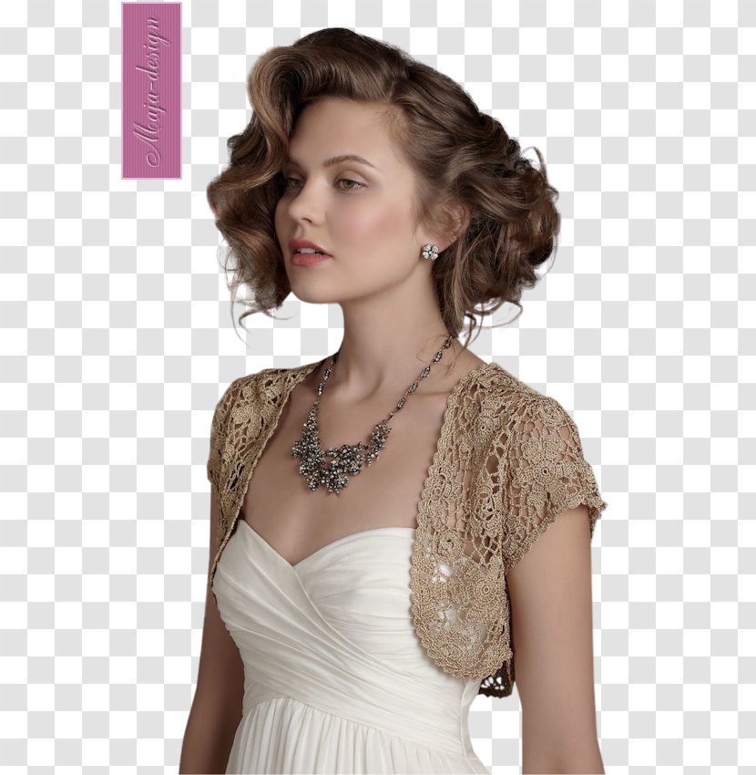 Wedding Dress Shrug Crochet Lace Shawl - Tree - Jacket Transparent PNG