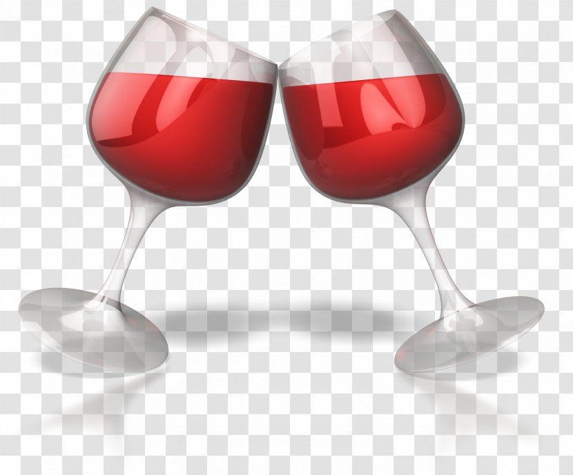Wine Glass Champagne Beer Drink - Tableware Transparent PNG