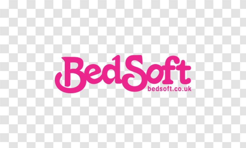 Logo Brand Font Pink M Product - Soft Bed Transparent PNG