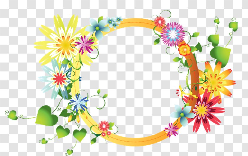 Picture Frames - Floral Design Transparent PNG