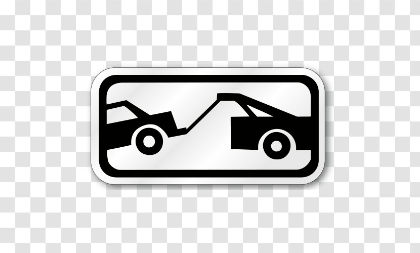 Car Towing Tow Truck Parking Traffic Sign Transparent PNG