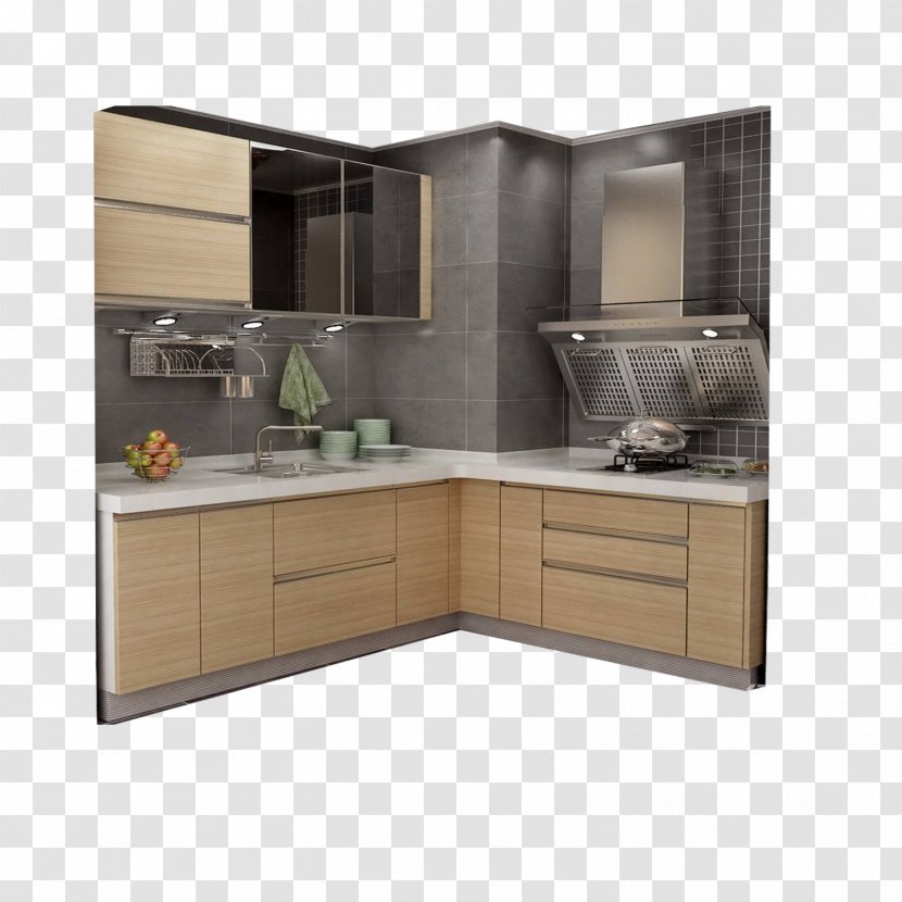 Kitchen Cabinet Cabinetry Furniture - Stove - Fashion Cabinets Transparent PNG