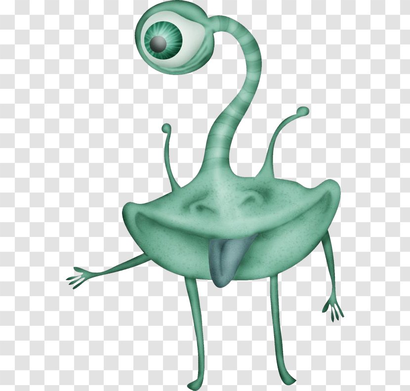 Monster Drawing Cartoon Clip Art - Alien Transparent PNG