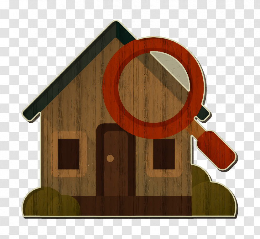 Real Estate Icon Search Icon Transparent PNG