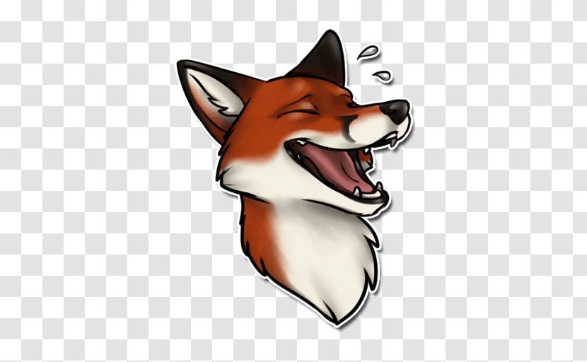 Red Fox Dog Whiskers Snout Transparent PNG