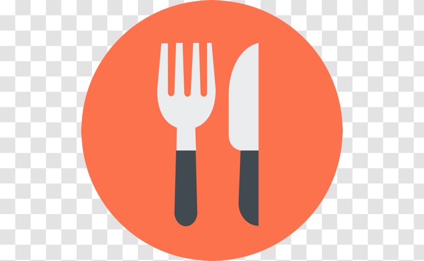 Fork Cutlery Tableware Logo Hand - Spoon Transparent PNG