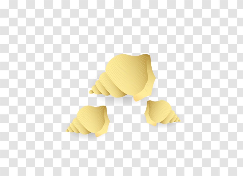 Euclidean Vector Sea Snail - Paper - Yellow Conch Transparent PNG