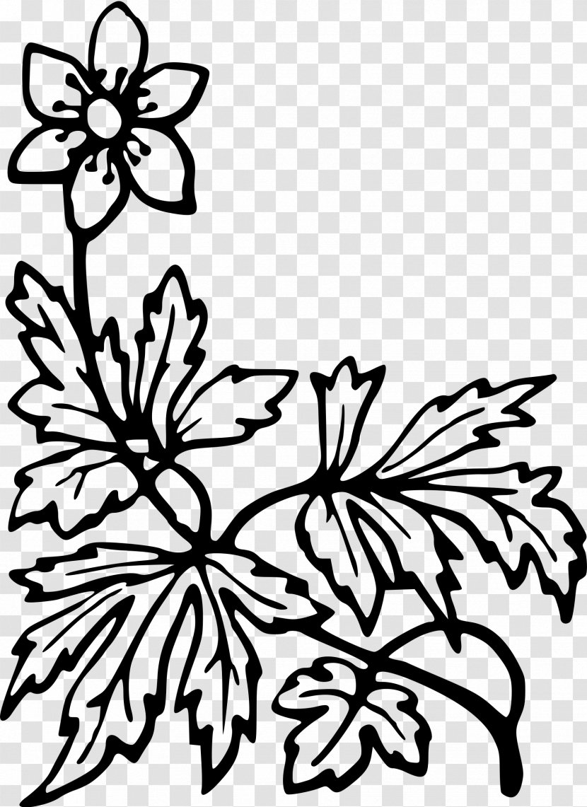 Clip Art - Flower - 4 Leaf Clover Transparent PNG