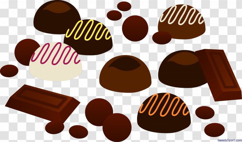 Chocolate Bar Truffle Cupcake Clip Art - Confectionery Transparent PNG