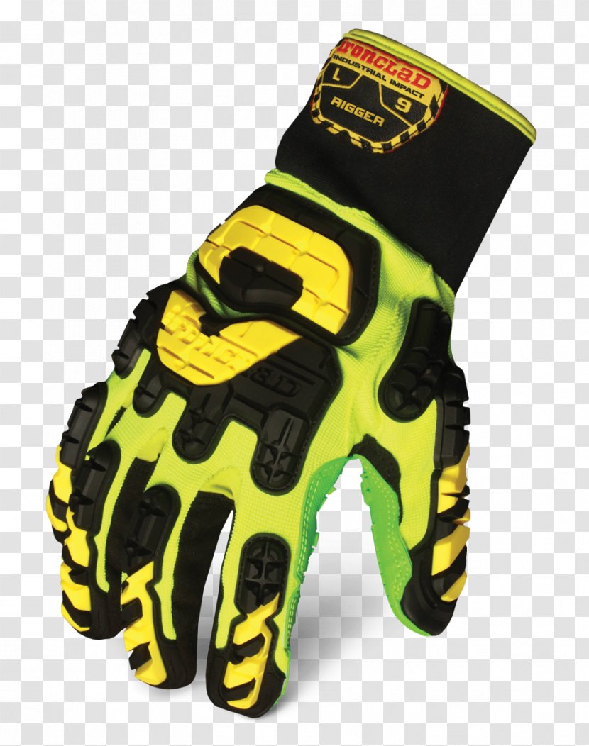 hi vis cycling gloves