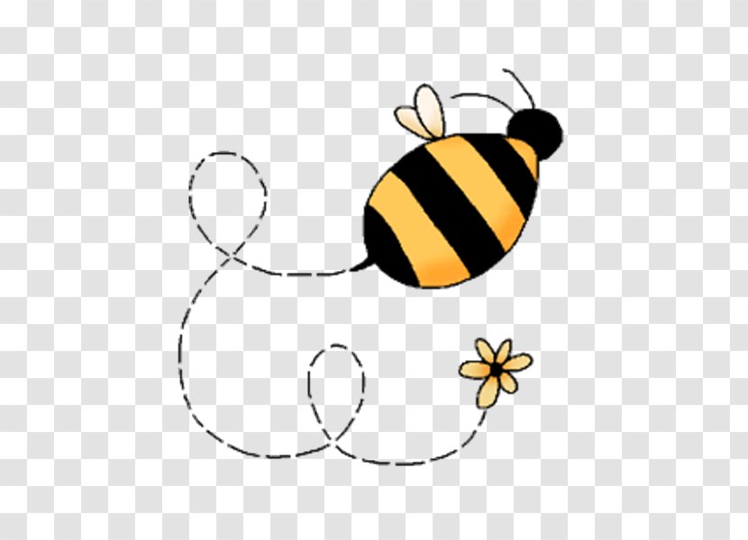 Clip Art Vector Graphics Bee Image Illustration - Pollinator - Buzzing Transparent PNG