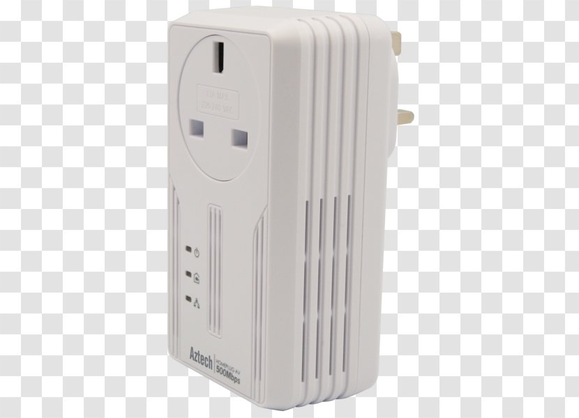 Network Cards & Adapters Aztech HomePlug Power-line Communication - Hardware - Vesak Day Transparent PNG