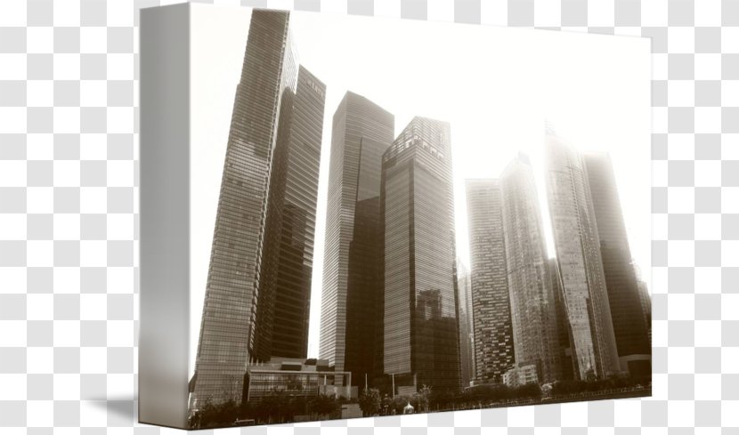 Skyscraper Architecture - Singapore City Transparent PNG